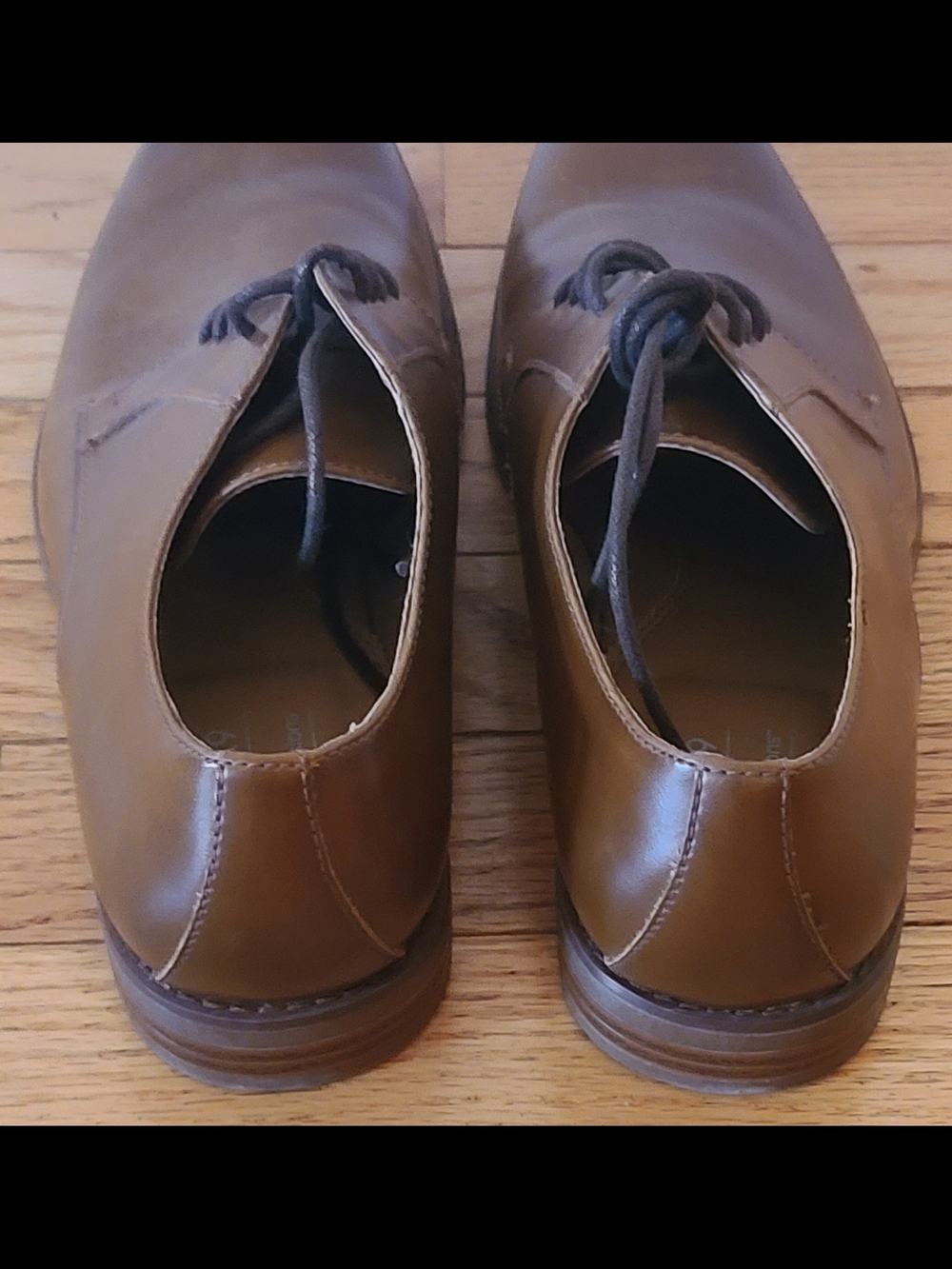 2 pr Bundle Shoes Men's Apt. 9 Brown & Sonoma Black Dress/work Shoes Sz 9 - Picture 7 of 16